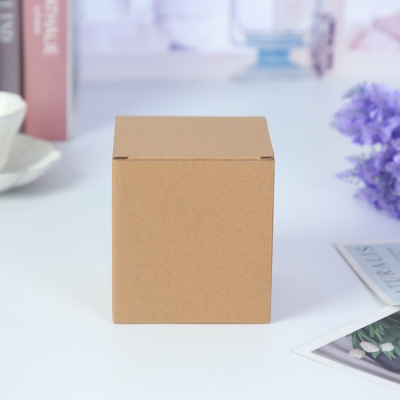 Factory Direct Sales Kraft Paper Tiandigai Packaging Box Custom Gift Square Gift Box Paper Box Spot