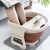 Multi-function folding foot bath bucket can put mobile phone with cover to carry foot bath bucket soft plastic bath bucket
