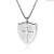 Arnan jewelry fashion stainless steel cross necklace titanium steel cross European,American high-end manufacturers sales