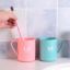 Plastic wash cup creative brush your teeth cup travel wash cup with handle toothbrush cup thickened lovers cup