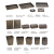 Wholesale Customized hotel guest room supplies Bathroom Accessory Set guest room amenity set 