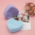 Heart-Shaped Pad for Washing Brush Heart-Shaped Brush Cleaning Egg Silicone Heart-Shaped Makeup Brush Cleaner Silicone Heart-Shaped Brush Washing Tool