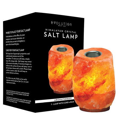 Aromatherapy refined oil and salt lamp modeling crystal salt lamp gift decorative table lamp night lamp
