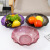 European transparent multicolor fruit tray family living room thickened tea table fruit tray display gift fruit tray