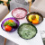 Thickened plastic tray clear fruit bowl vegetable bowl