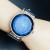New style crystal face color matching personality lady belt watch
