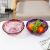 Thickened plastic tray clear fruit bowl vegetable bowl