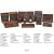 Custom Produce Guest Room Leather Supplies Hotel Amenities 