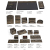 Wholesale Customized hotel guest room supplies Bathroom Accessory Set guest room amenity set 