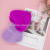 Heart-Shaped Pad for Washing Brush Heart-Shaped Brush Cleaning Egg Silicone Heart-Shaped Makeup Brush Cleaner Silicone Heart-Shaped Brush Washing Tool