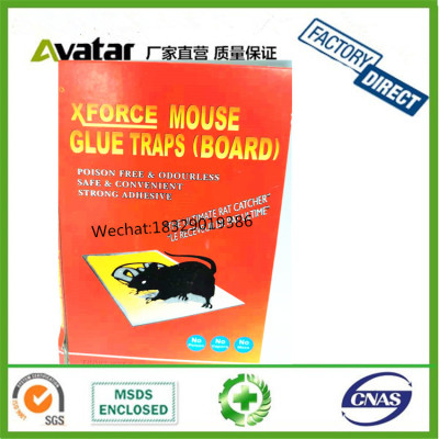 High Quality Disposable XFORCE MOUSE GLUE TRAPS Mice Pest Paper Board Mouse Glue Trap