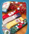 Santa Claus elk coral wool warm home socks couples love coral wool socks