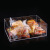 Organic glass products storage box supermarket food box acrylic transparent square candy display box customized