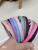 Internet Celebrity Color Headband Casing Headband Ruffled Headband Colorful Headband Wrinkle Headband