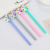 Japanese Korean Cartoon New Creative Unicorn Black Gel Pen Student Studying Stationery Wholesale Customizable Logo