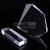 Yiwu acrylic competition trophy wholesale plexus award holder transparent crystal authorized medal factory customized