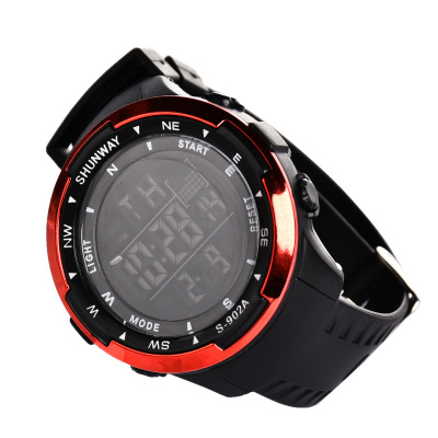 Foreign trade students sports watch men 's fashion TPU electronic table hot style is suing mountaineering diving waterproof electronic