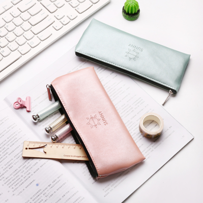 PU pencil bag pencil bag stationery bag exam bag data bag student stationery bag