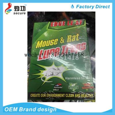 Mouse GlueEDGE LEAFrat glue board large plastic rat mouse glue trap Paper Board Mouse Glue Trap