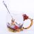 Creative Water Cup Flower-De-Luce Enamel Windshield Washer Fluid Cup Heat-Resistant Tea Cup Gift Cup Factory Direct Sales