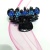 New arc stick flower set crystal drill claw clip environmental protection continues to act the role ofing