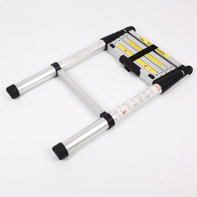Manufacturers direct high-grade aluminum alloy household extension ladder bamboo ladder multi-functional household ladder outdoor portable ladder
