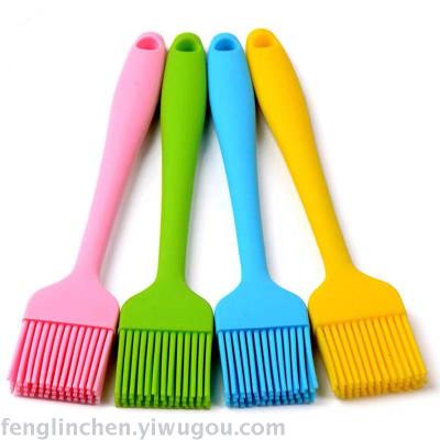 All-in-one silicone food brresistant barbecue brush baking oil brush pancakes do not lose hair kitchen pancake brush 28g