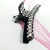 New square set crystal diamond claw clip environmental protection continues to material popular heif