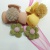 New Korean Style Bowknot Sticky Wool Plush Rubber Paint Claw Clip Environmental Protection Constant Material Headdress Stall