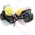 The new style glassy black claw clip environmental protection continues to be popular jewelry headpiece