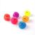 Manufacturer direct selling TPR soft plastic flash toy flash small chicken animal hair ball mini doll