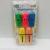 Mini fluorescent pen double bubble PVC box color marker pen candy color marker pen