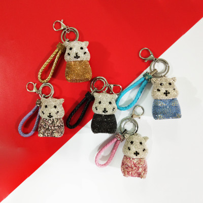 Cartoon hamster doll bag key chain ornaments ornaments ornaments accessories automotive supplies