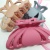 The new Korean peach heart rubber claw clip environmental protection continues to material popular heif