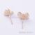 Korean temperament hipster love cygnet zircon earring earrings from stock supply