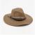 Manufacturers direct selling 100% pure wool folding hat simple European and American fashion cowhide men's and women's wool hats