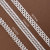 Factory Direct Sales Polyester Embroidery Milk Silk Bar Code Lace Clothing Accessory Laces Wholesale