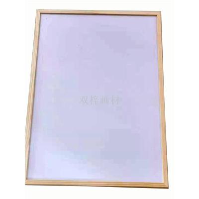 Solid Wood Frame Single-Side Blackboard Shop Advertising Blackboard Coffee Shop Fluorescent Pen Decorative Drawing Board