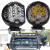 Auto refit accessories super bright LED lights suv a-pillar spotlights Toyota smooth road headlights 60W white light 4\"