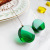 Transparent Earrings Acrylic Pendant Candy Color Simple Personalized Cold Style Korean Beautiful Ear Hook Women