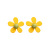 Elegant Earrings Wooden Large Flower Earrings Internet Celebrity Versatile Elegant Earrings Personalized Earrings New