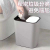 Shanghai classified dustbin household kitchen pedal-operated plastic tube with dry and wet cover, imported from Japan