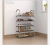 Factory Direct Sales Fashion Home Simple High Leg Stick Four-Layer/Five-Layer Shoe Rack Storage Assembled Cabinet