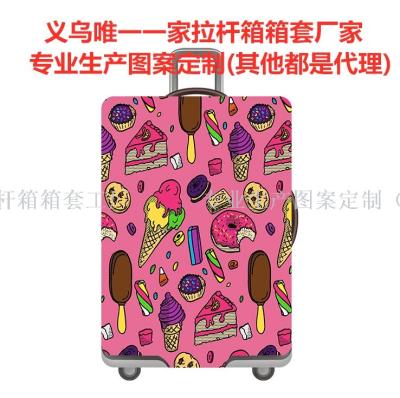 Elastic suitcase case cover pull rod box cover suitcase cover dust cover thickened elastic suitcase cover