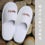 disposable open toe waffle terry cotton hotel slippers with custom logo 
