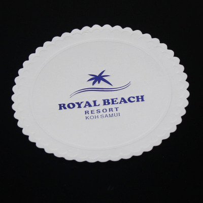 Hot Selling Personalized Custom Printing Eco Friendly Hotel Cup Mat,Tea Cup Coaster 