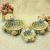 Foreign trade factory direct selling cartoon bear embrace receive basket hand woven receive basket three pieces