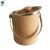 Stainless Steel Wood Grain Ice Bucket with Lid Insulation Bucket Sulation Barrels Ice Bucket Bar Hotel Supplies