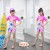 Children's swimsuit girl's one-piece swimsuit baby's cute swimsuit Chinese cartoon one-piece swimsuit for children