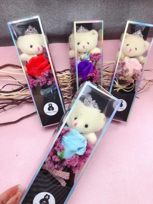 Christmas Valentine's Day Mother's Day Gift Preserved Fresh Flower Dried Flower Decoration Salary Home Daily Necessities